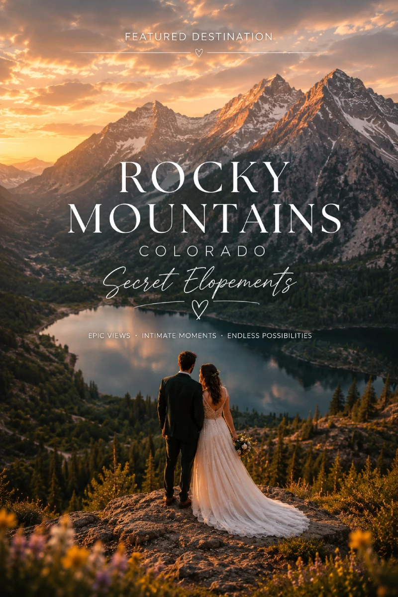 Rocky Mountains Colorado Elopement